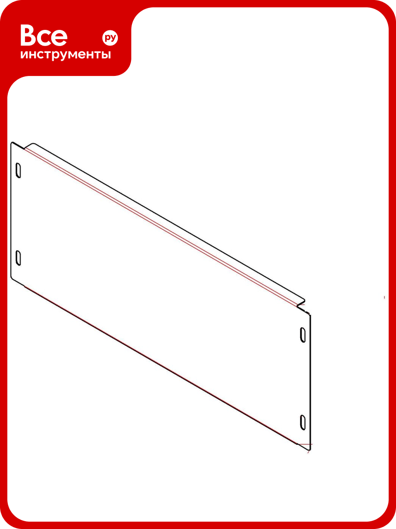 Пластрон (600х300) (ШхВ) RAL 7035 MULTICOLOR MLT. UMK. PL.600.300