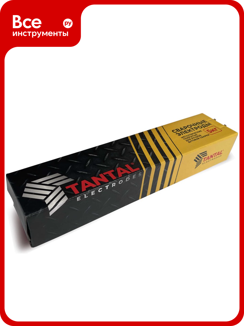 Электроды TANTAL тантал 46.00 ф 3мм уп.5кг DK.5160.09090 AAT030ОК4600599