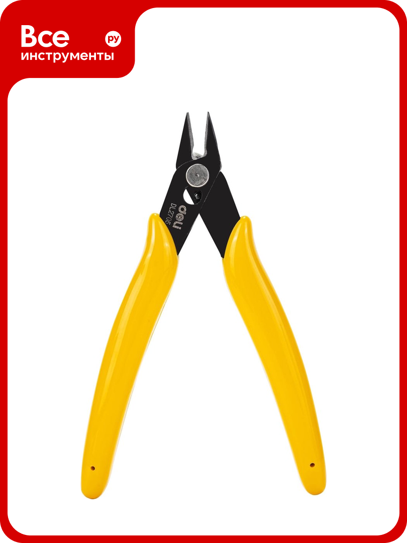 Кусачки DELI dl2705 130мм (сталь crv пластиковая ручка) 119053