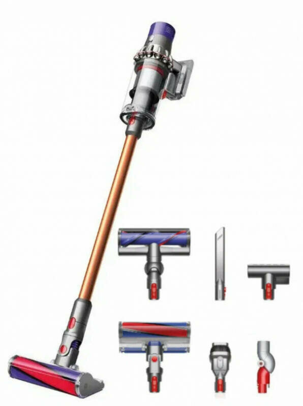Пылесос Dyson SV27 V10 Cyclone Absolute, Nickel/Copper