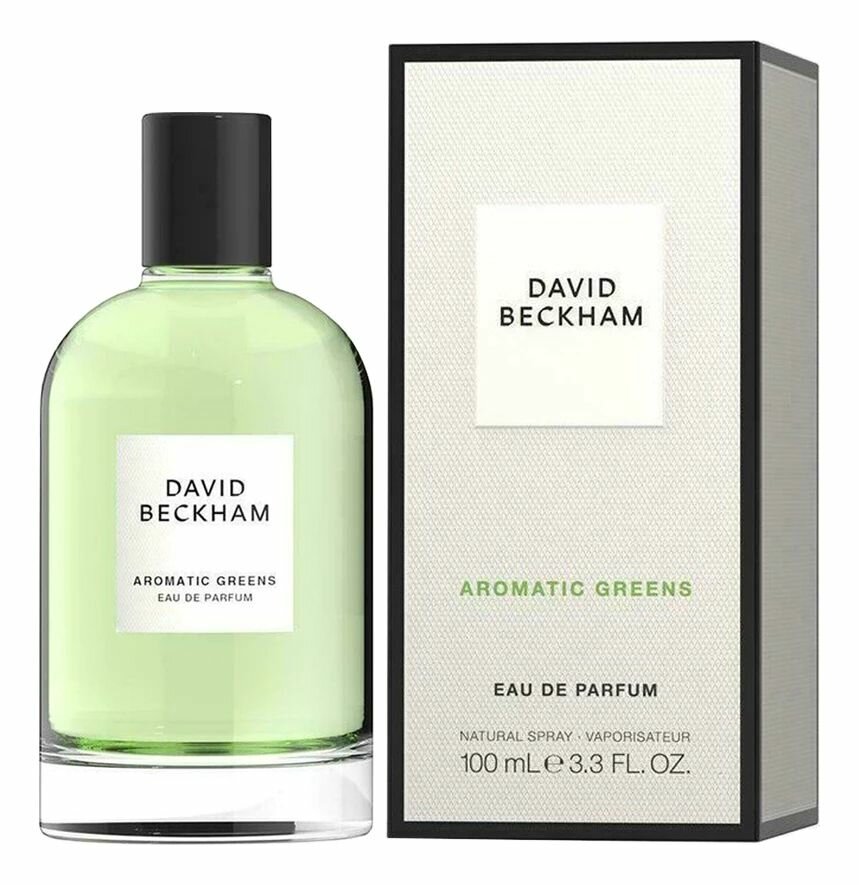 David Beckham AROMATIC GREENS Вода парфюмерная для мужчин 100 ml