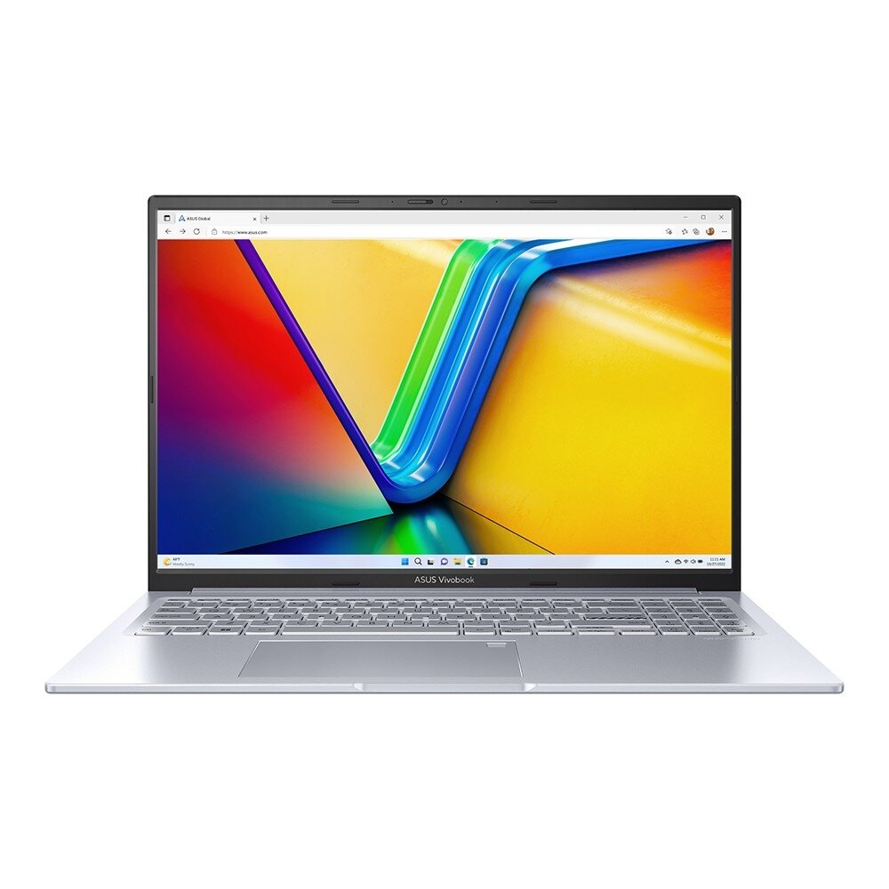 Ноутбук ASUS VivoBook 16X M3604YA-MB303 90NB11A2-M00D80 Silver 16" WUXGA Ryzen 5 7430U/16Gb/SSD512Gb/AMDRadeonGraphics/noOs