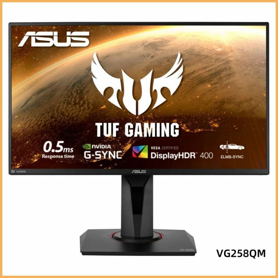 24.5"Монитор ASUS TUF GAMING VG258QM, черный