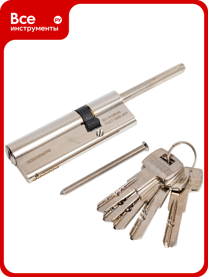 Цилиндровый механизм Apecs SM-90/30S/60/-S/65-NI 25296