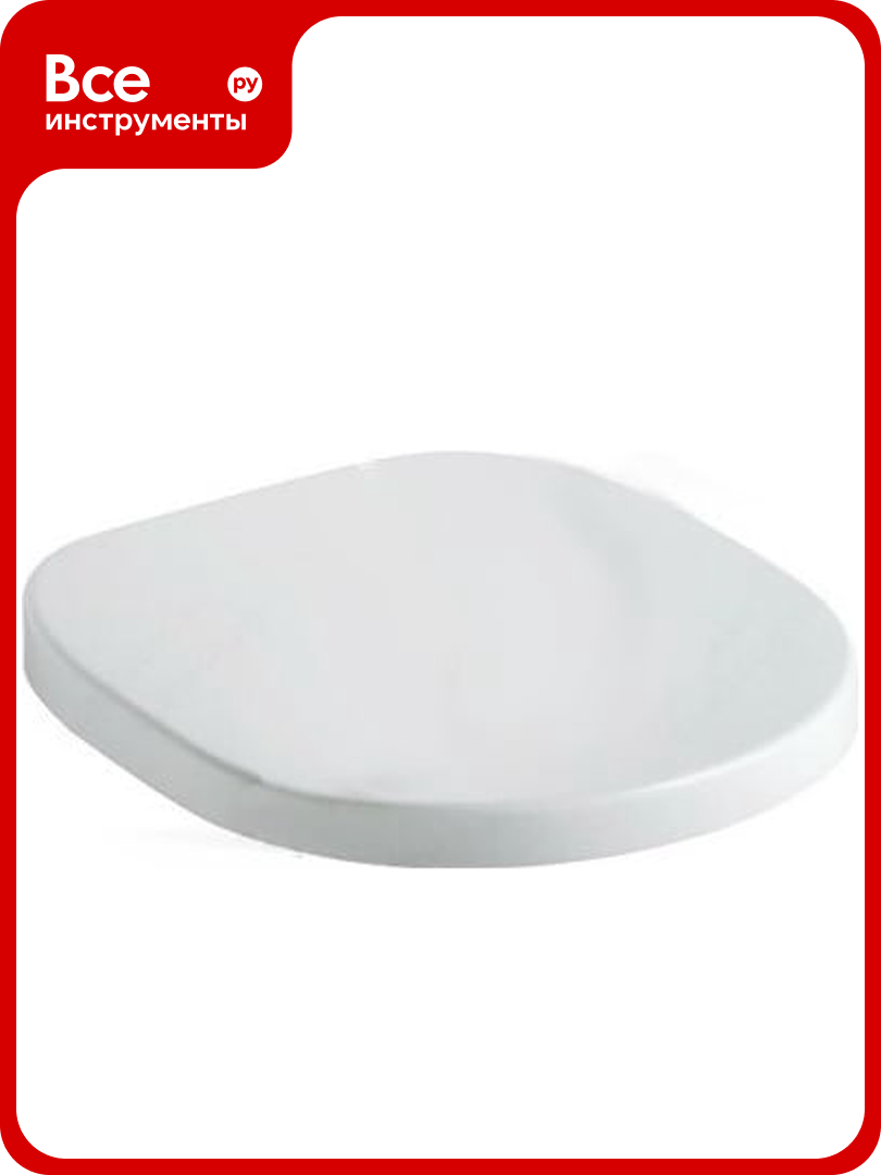Крышка-сиденье Ideal Standard Connect E712701 с микролифтом, петли хром E712701