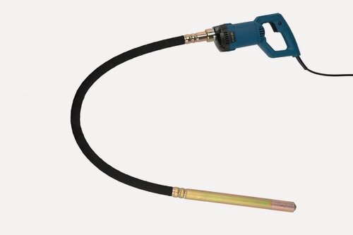 Изображение товара Вибратор портативный Zitrek ZKVD1550, 083-3206, вал 1.5 м. со встроенной булавой ф-35 мм.