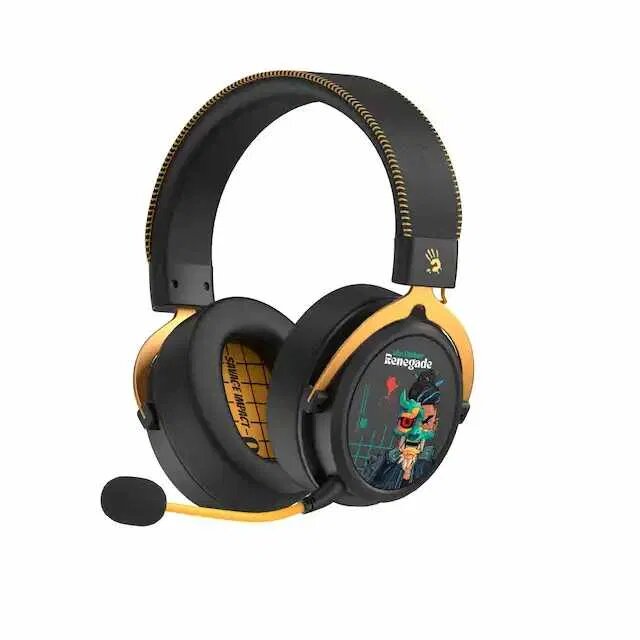 Наушники MR595 "Renegade midnight", Bluetooth v5.3, режим работы 2.4 ГГц — фото 1