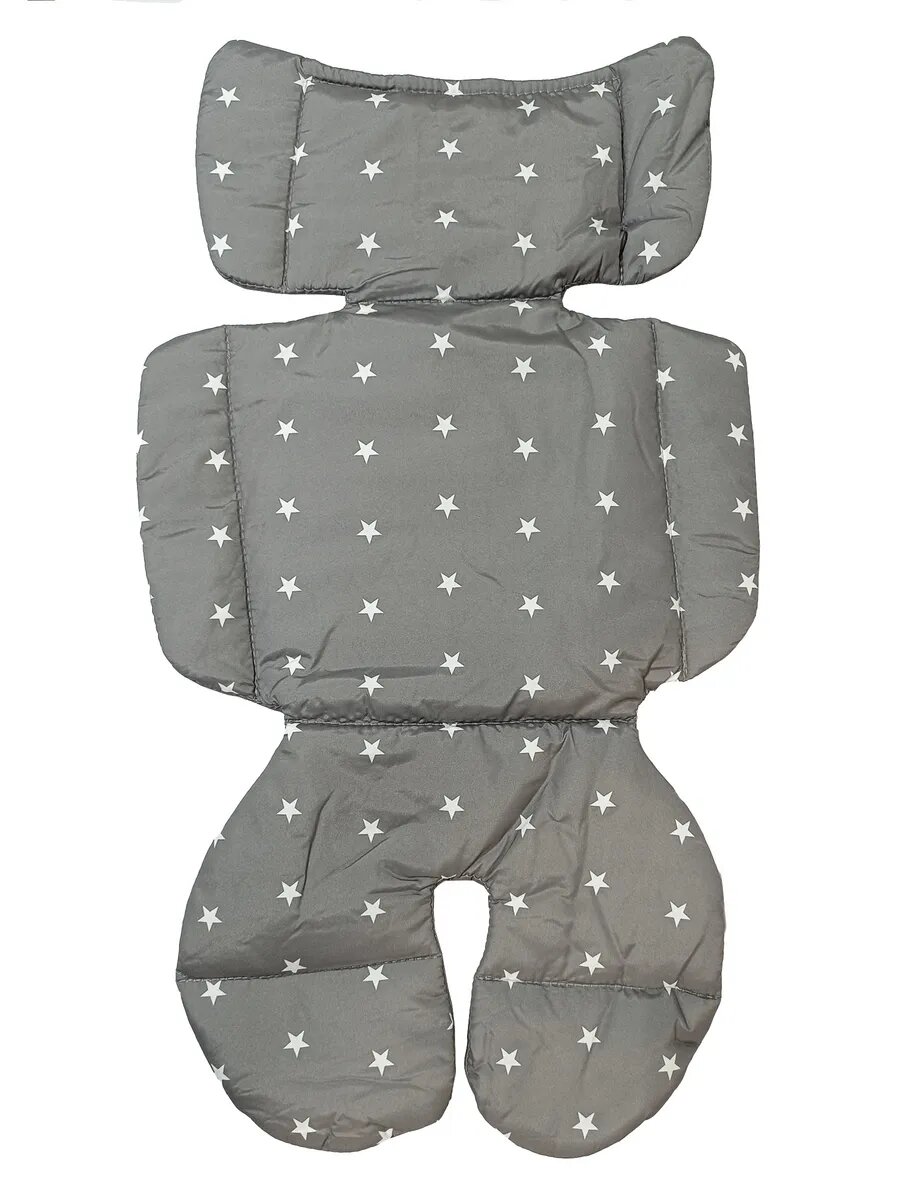 Универсальный вкладыш-матрасик для новолрожденного в коляску, автокресло 72х40 см — фото 1