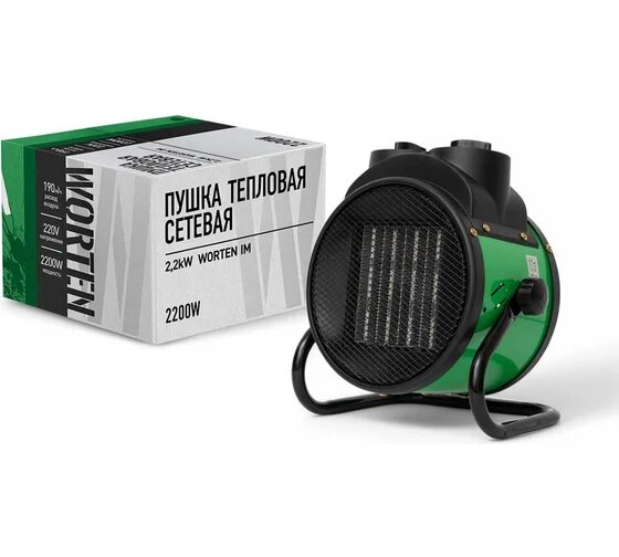 Пушка тепловая электрическая сетевая WORTEN 22kW КА-90000349