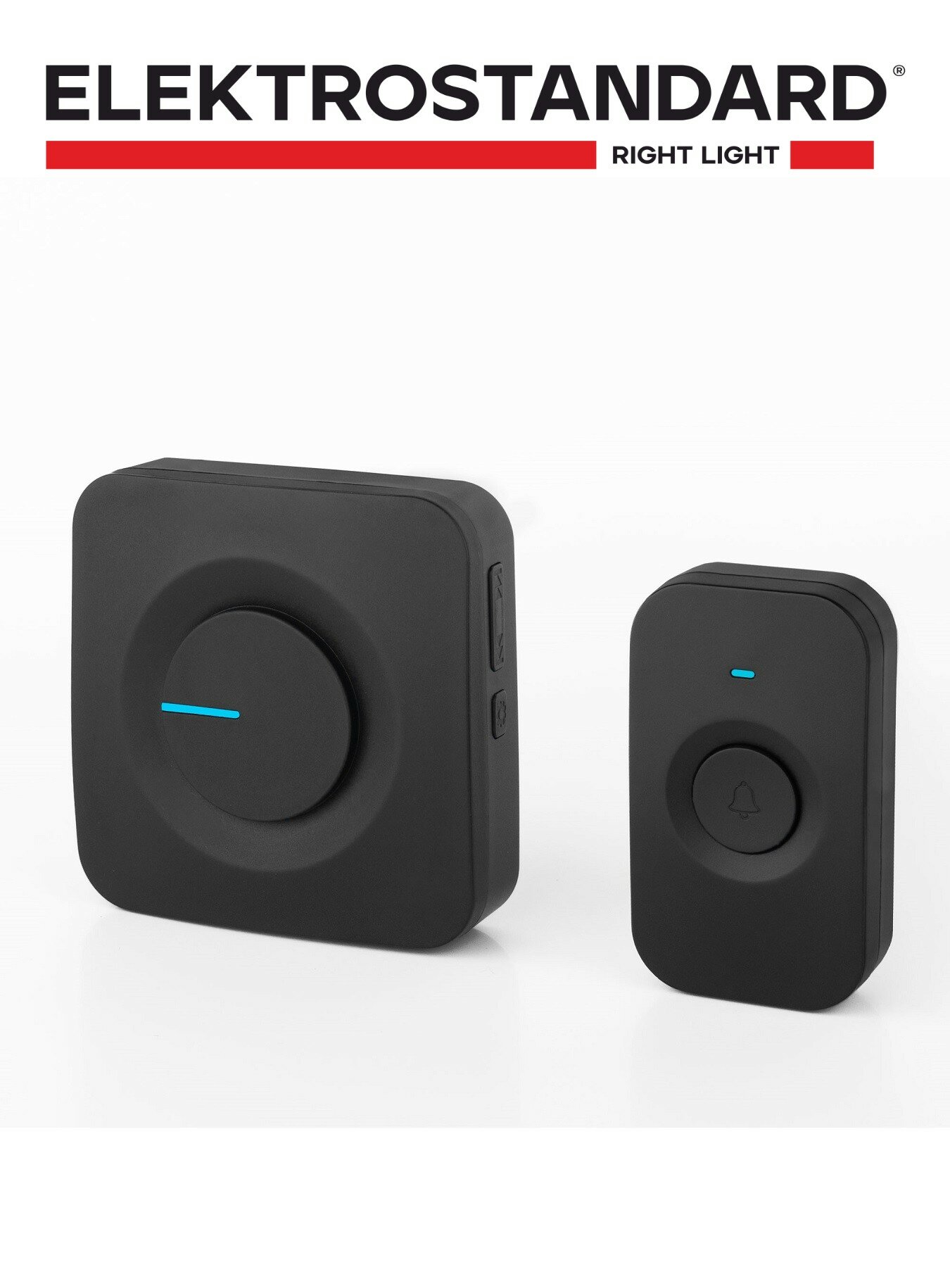 Звонок беспроводной (дверной) Elektrostandard DBQ23M WL 52M цвет черный IP44