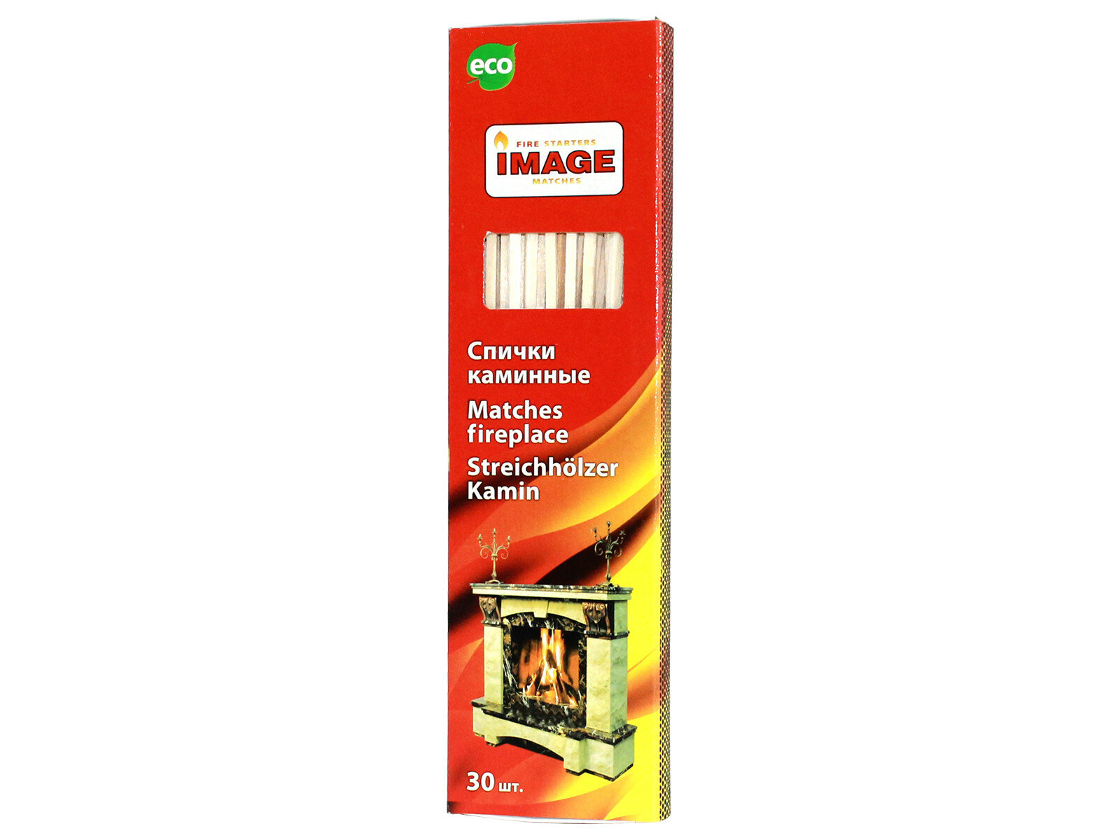 Спички каминные Image 30шт длина 21см удобные и безопасные