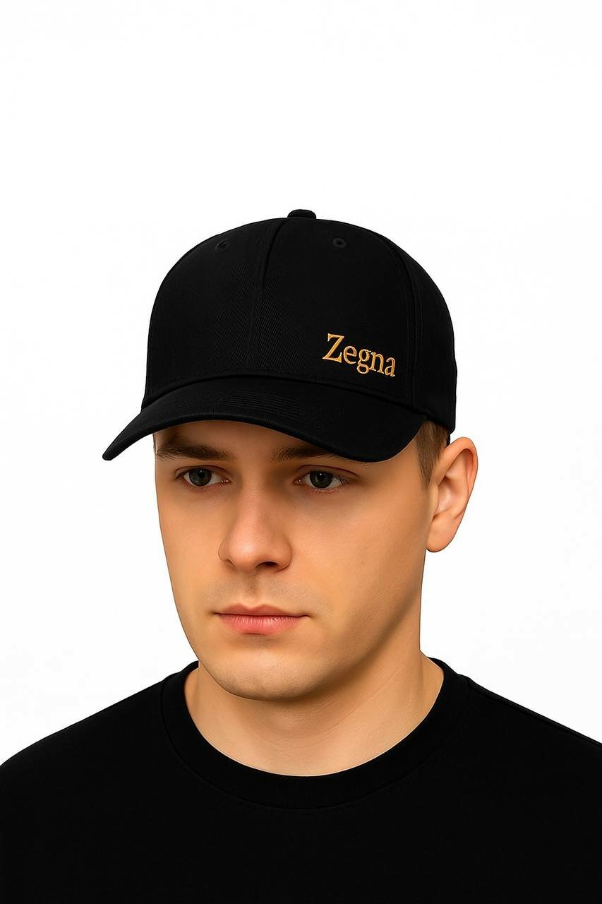 Кепка Z Zegna 1 для мужчин и женщин, размер Регулируемый, черный круг