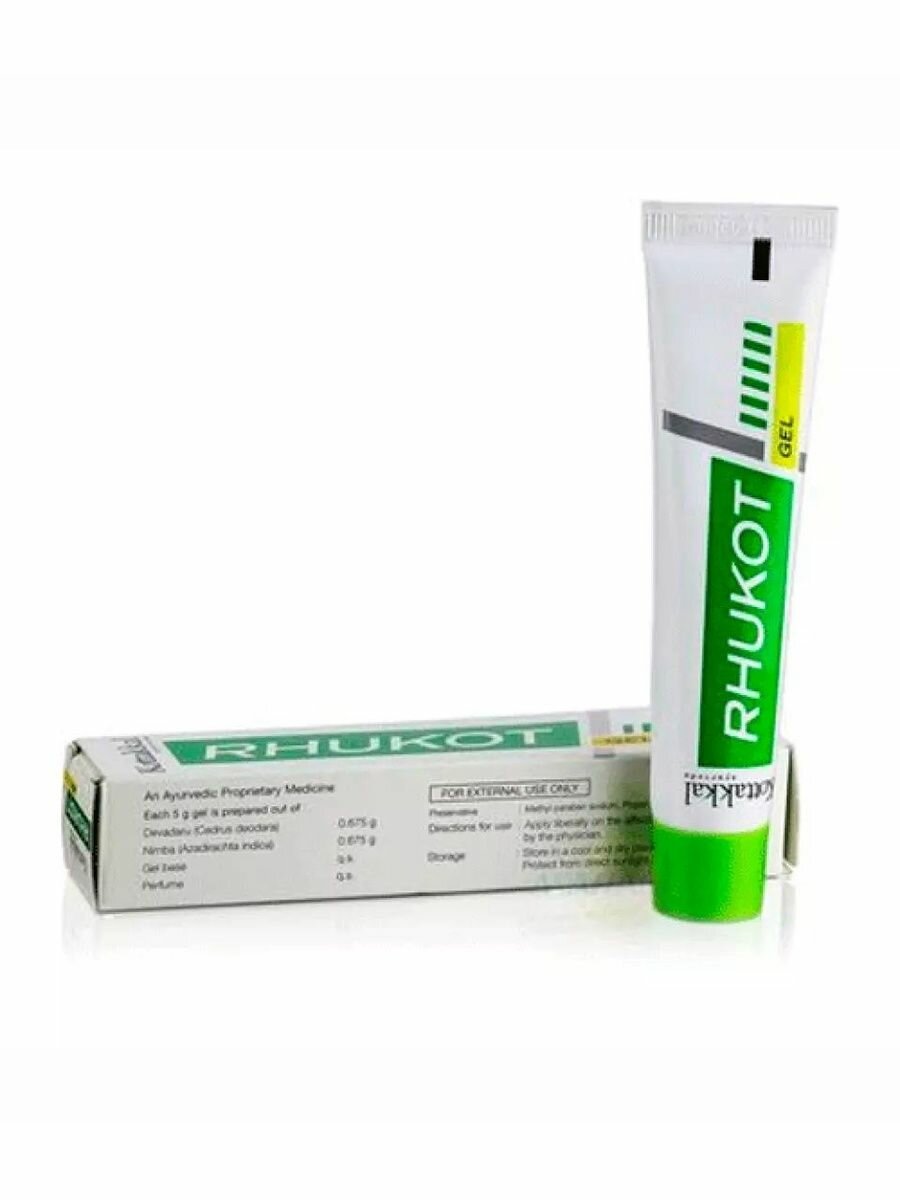 Рукот Коттаккал  гель обезболивающий  Rhukot Gel Kottakkal 25 гр