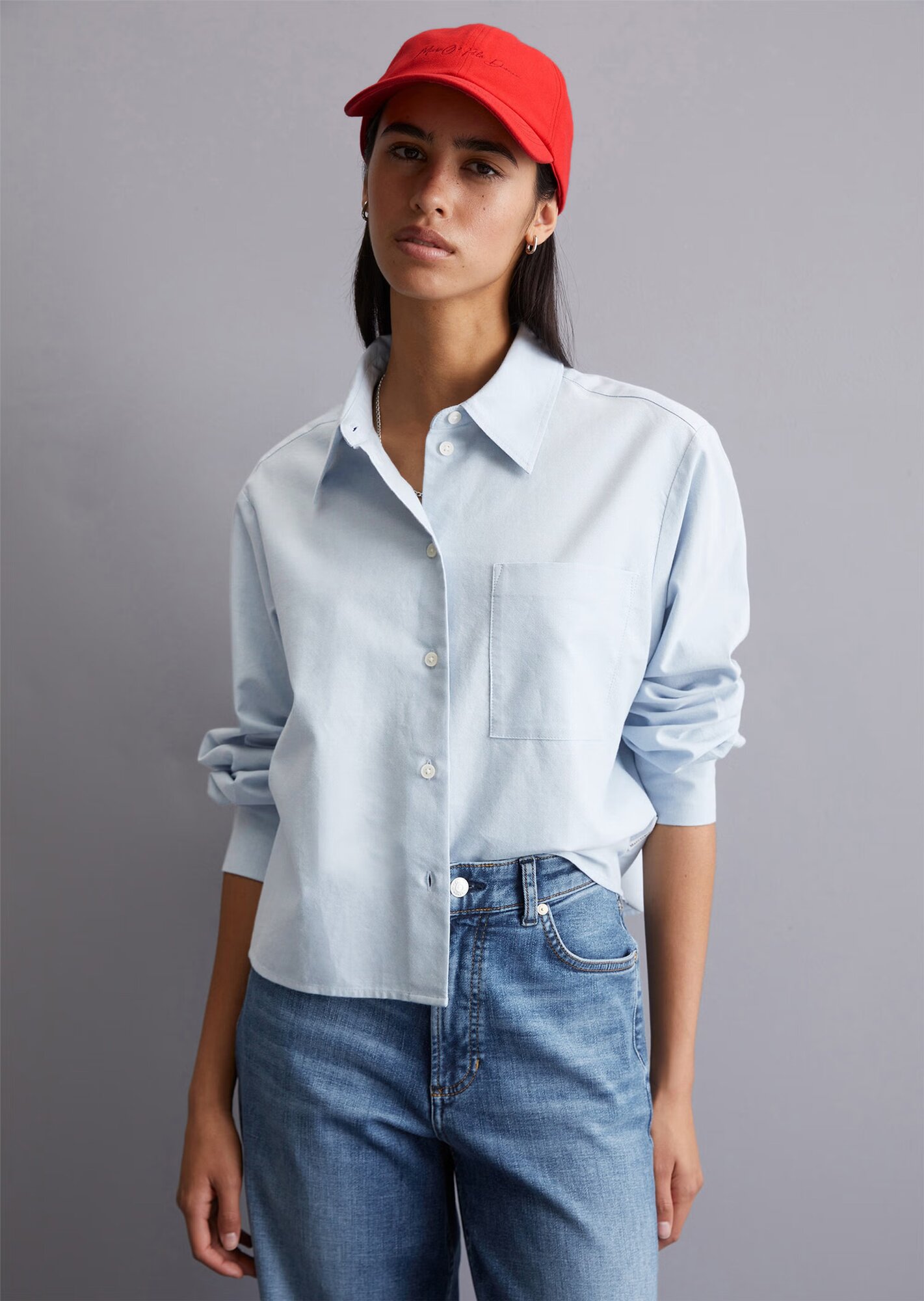 Блуза Marc O'Polo, размер M, голубой