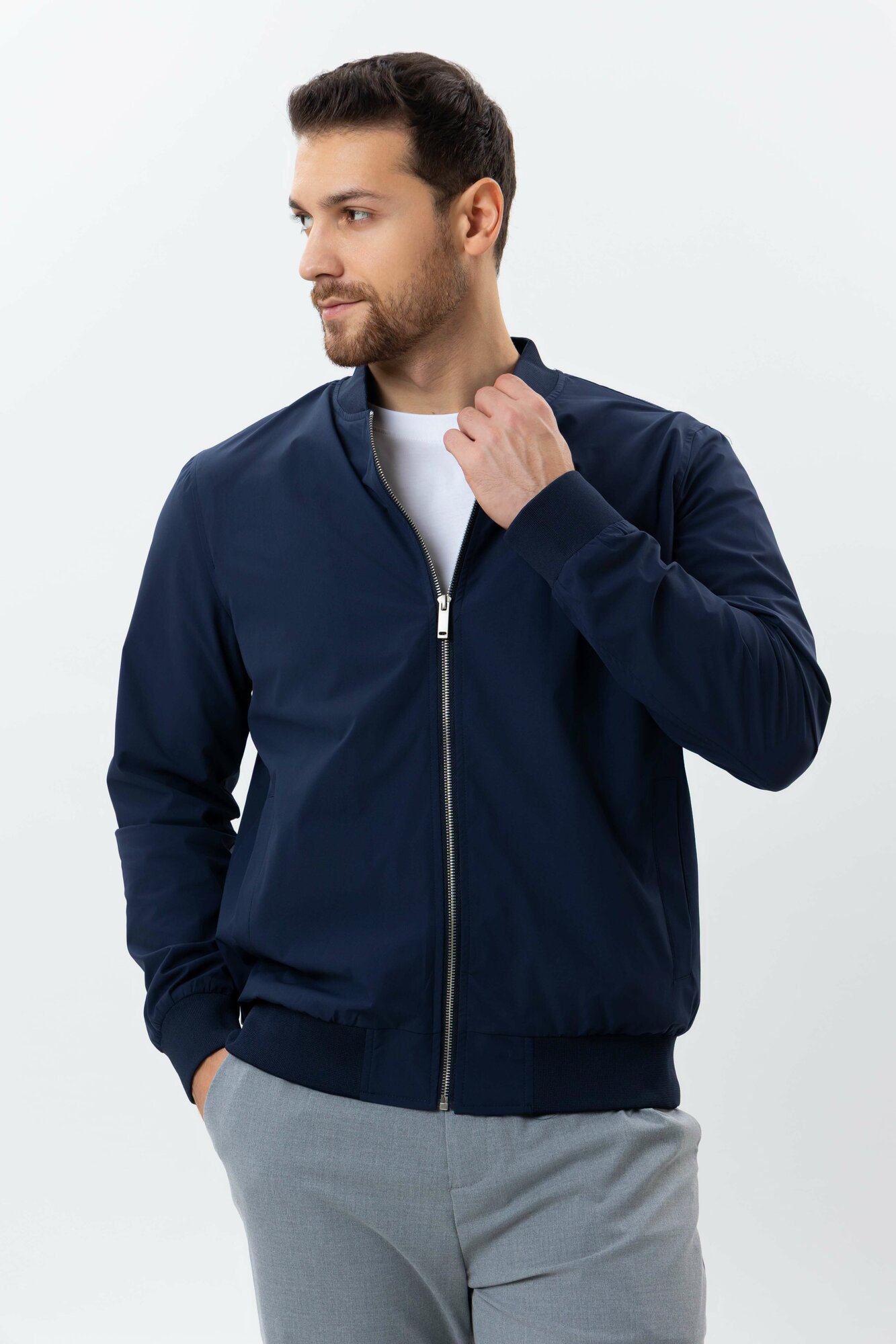 Ветровка TERRA PRO, размер L, navy