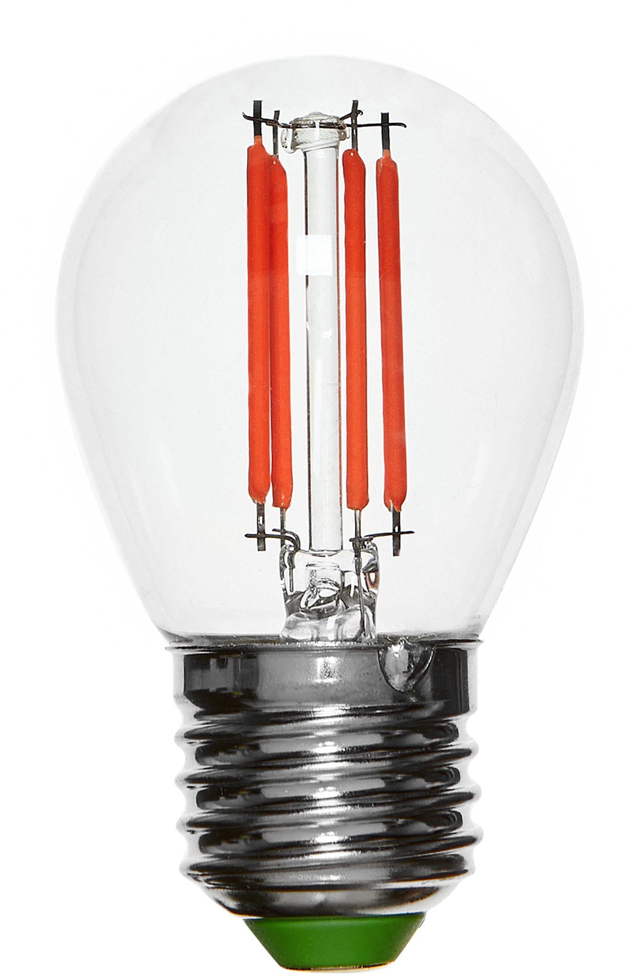 Лампа светодиодная Navigator E27 240 В 5 Вт шар 240 лм цвет красный