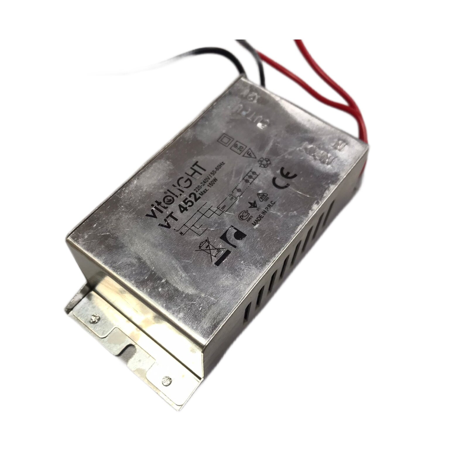 Трансформатор электронный Vito VT-452 150W 220/12V понижающий
