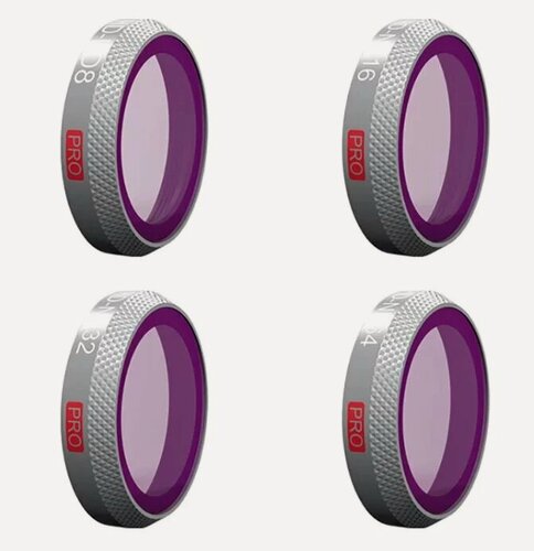 Изображение товара Набор нейтральных фильтров (ND8/16/32/64) DJI Mavic 2 Zoom (Professional) (PGYTECH P-HA-042)