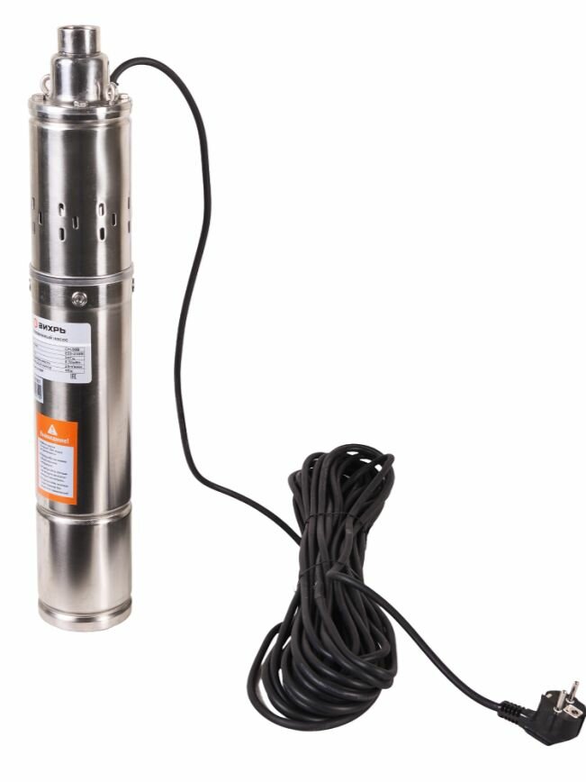 Насос скважинный погружной вихрь СН-90В Мощность 550Вт Винтовой Степень защиты IPХ8