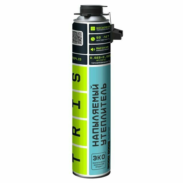 Пена теплоизоляционная TRIS Teplis профессиональная полиуретановая 1000мл арт. E889