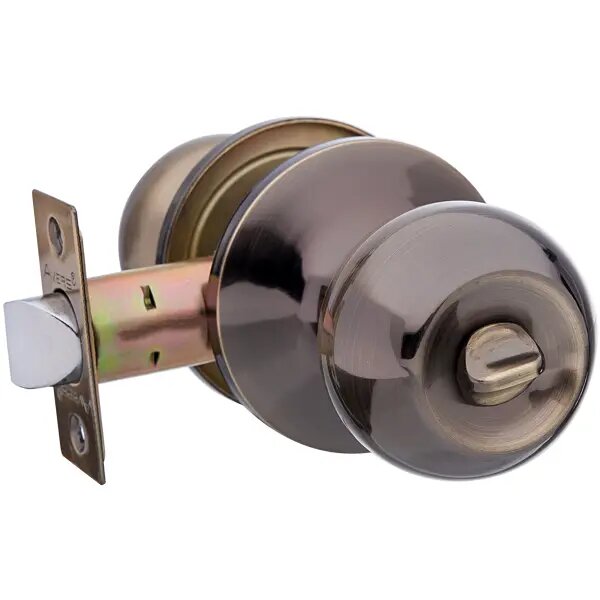 Ручка-защёлка Avers 6072-03-AB с фиксатором сталь цвет античная бронза