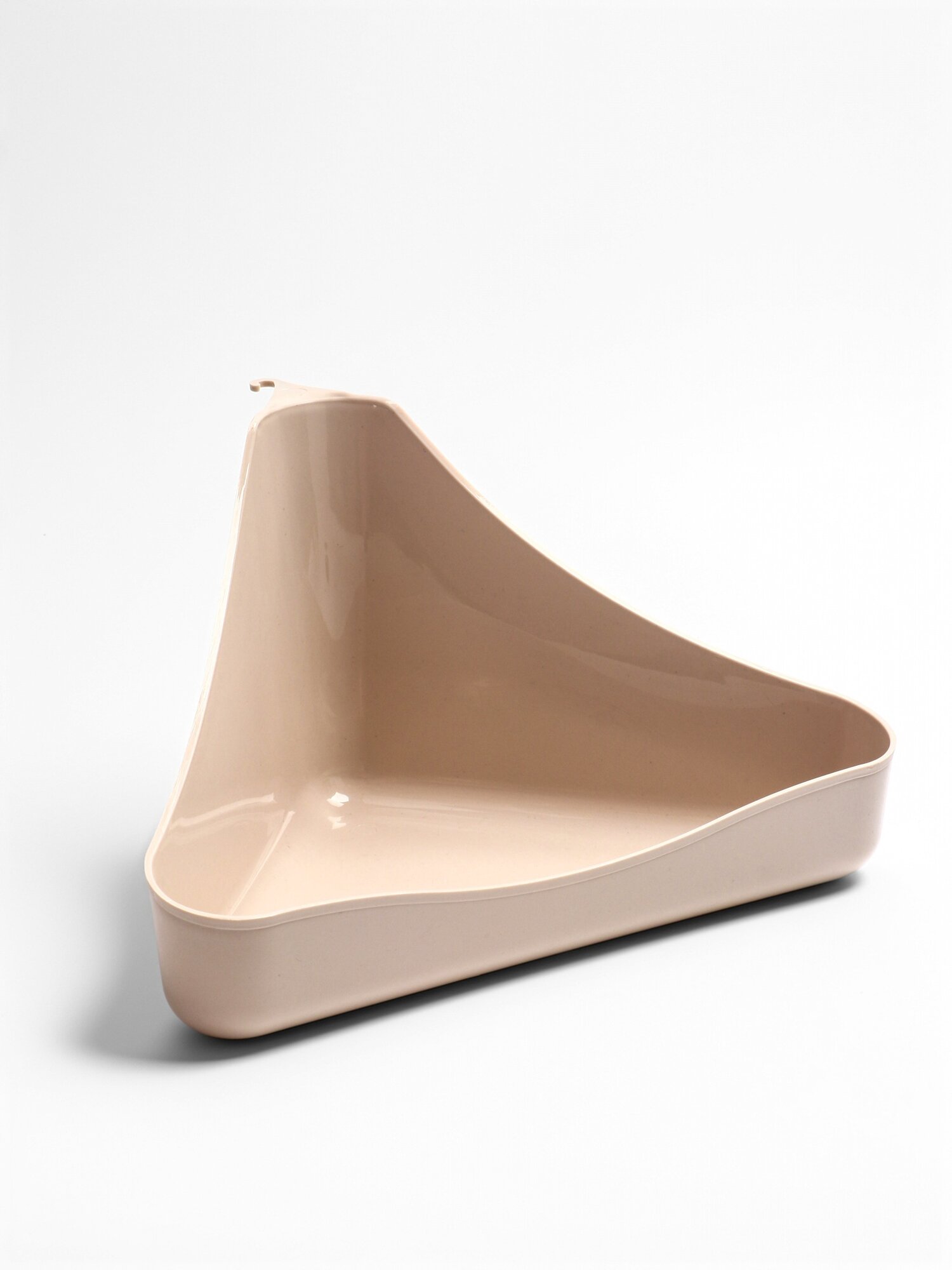 Туалет для грызунов 33×19×18 см угловой пластик цвет микс