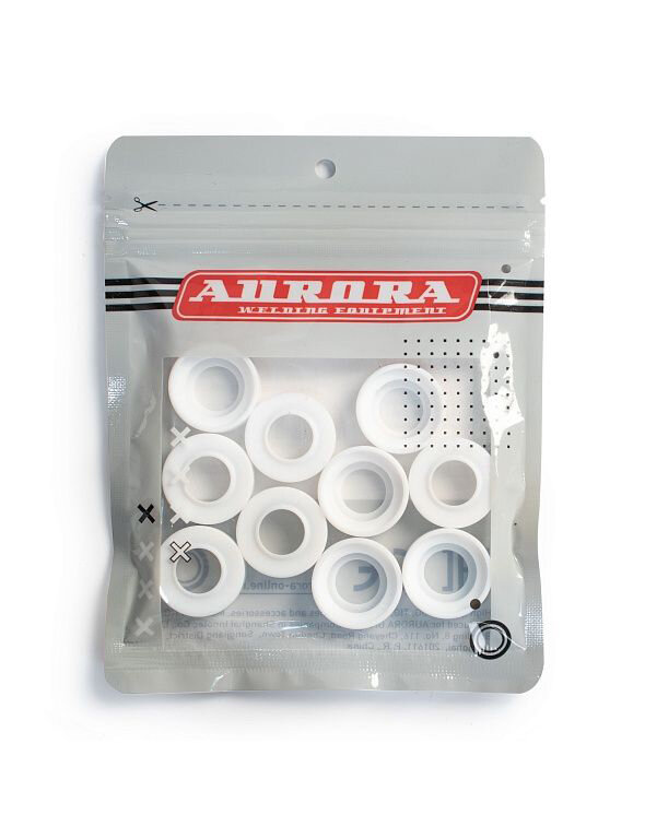 Изолятор тела горелки Aurora TIG17-18-26 Gas Lens для прозрачных сопел (10 шт)