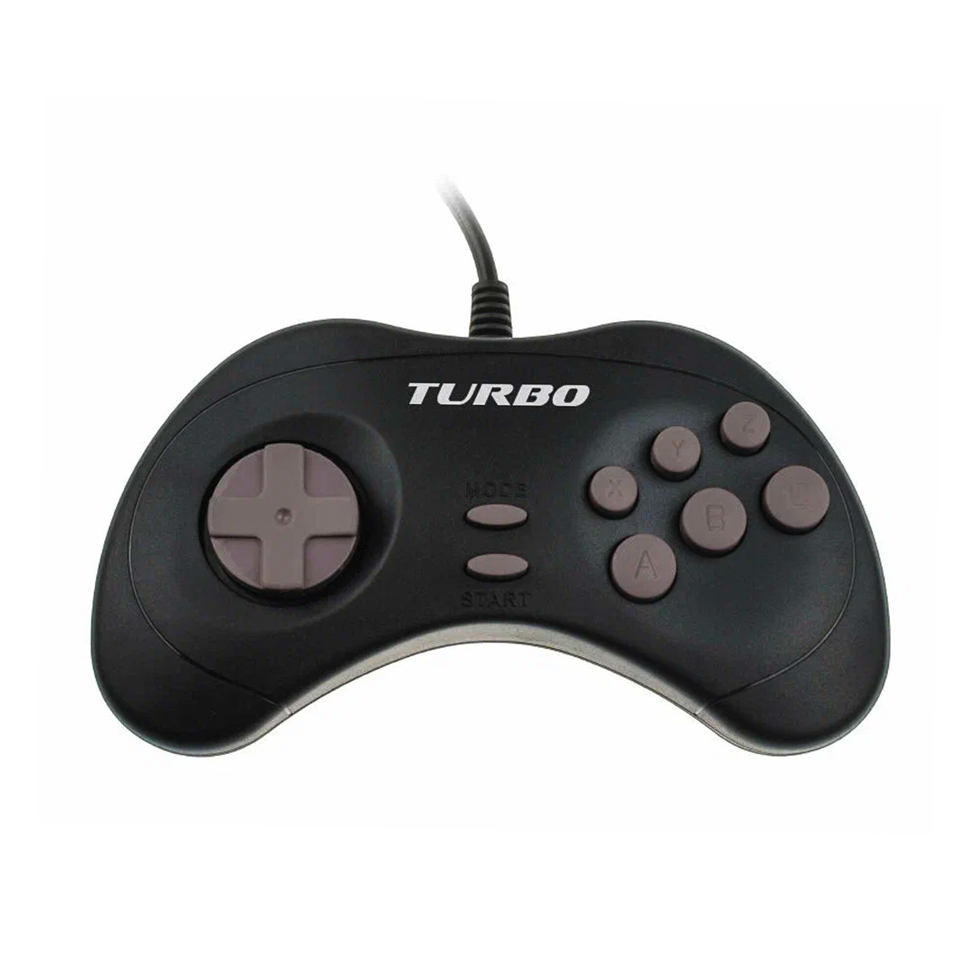 Джойстик DVTech, 16-bit Turbo, для игровых приставок, черный