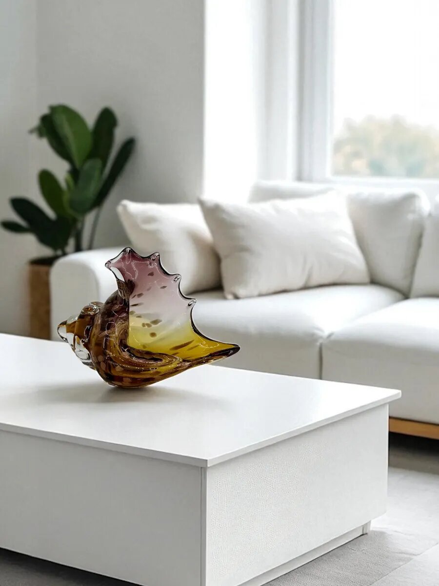 Ваза итальянская ракушка 21 см 0,3л