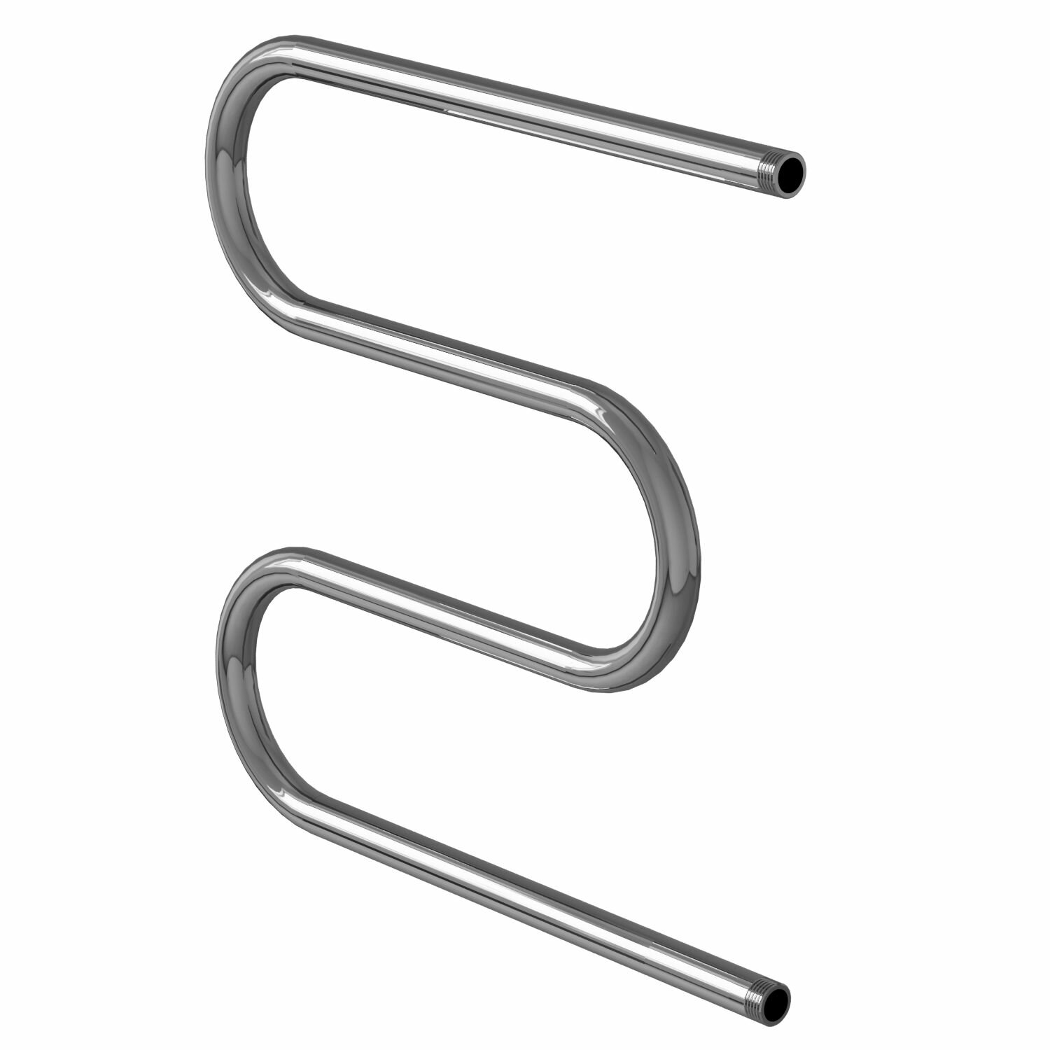 Полотенцесушитель водяной М-образный MIXLINE SIMPLE M 60х60 см боковое подключение 1' дюйм
