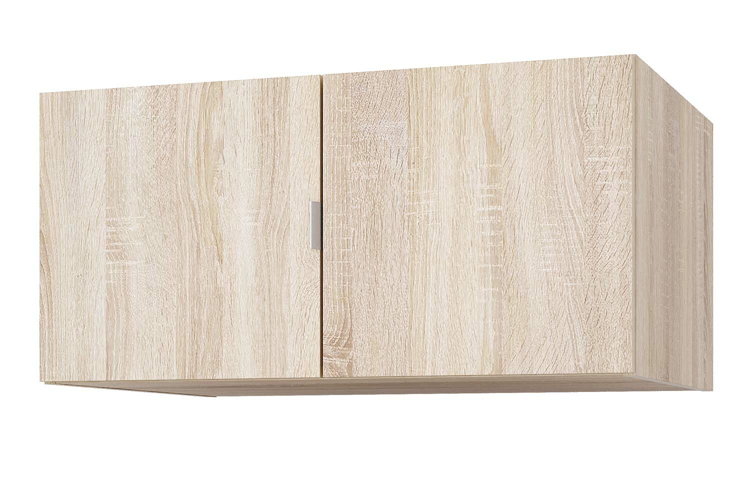 Антресоль 2-створчатая Hoff Лофт 80х39х575 см ЛДСП цвет дуб сонома