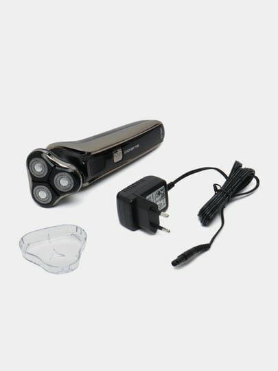 Бритва электрическая PMR 0307RC wet&dry PRO 5 blades+ Черный/Хром (POLARIS) — фото 1