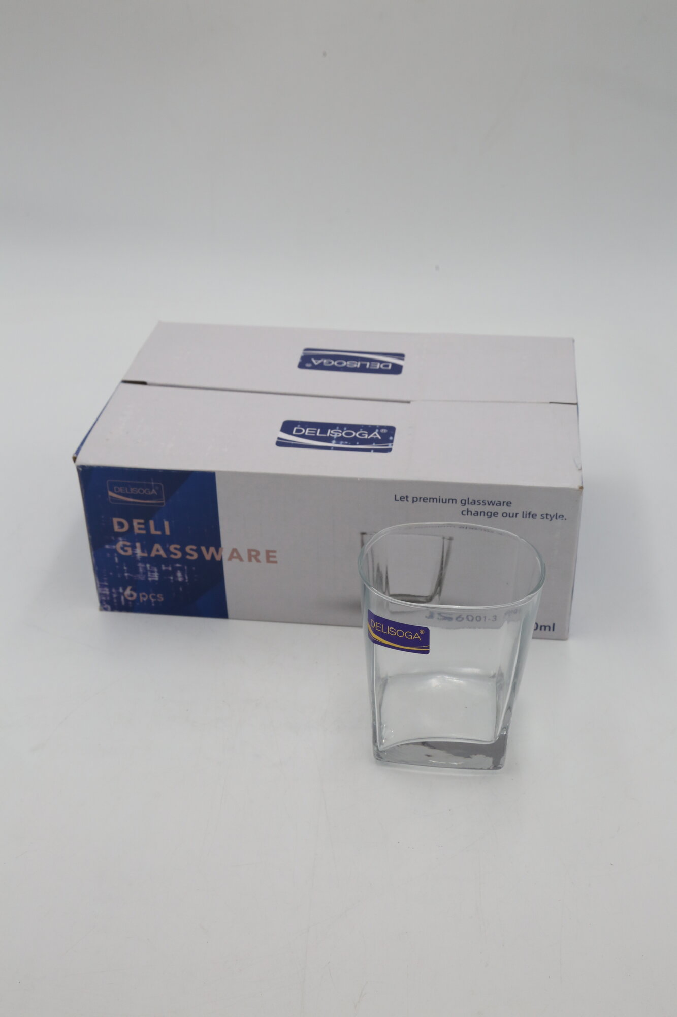 Стакан DELISOGA JS6001-3-pk 290мл 6шт 6х12