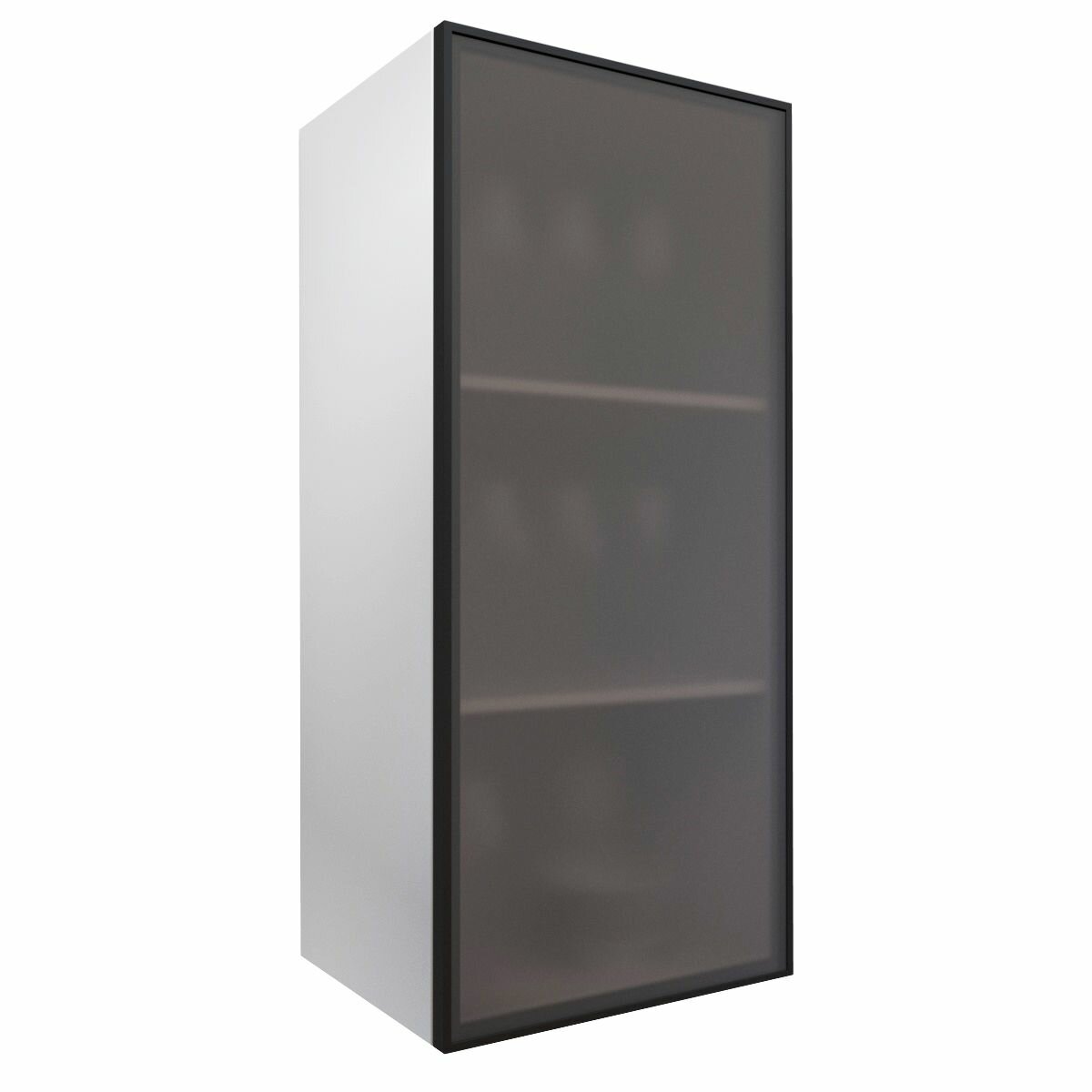 Фасад для кухни Aluminum Glass алюминиевый профиль со стеклом 396x716 см