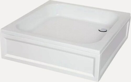 Изображение товара Поддон для душа RGW B/CL-S-A B/CL-S 16180199-51 90x90 см, акриловый, квадратный, средний, с антискользящим покрытием, немецкий