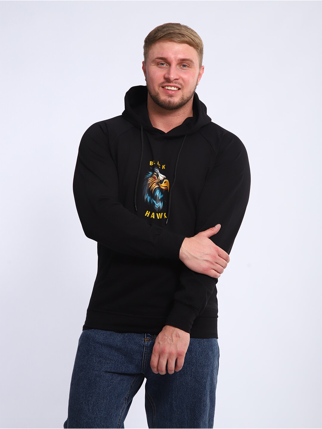 Худи размер S, , черный — фото 1