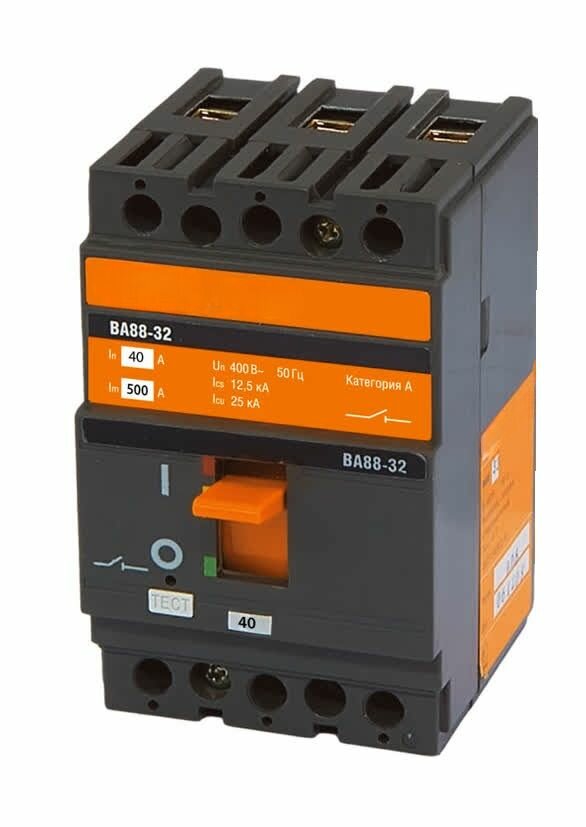 Автоматический выключатель ВА88-32 3Р 40А 25кА