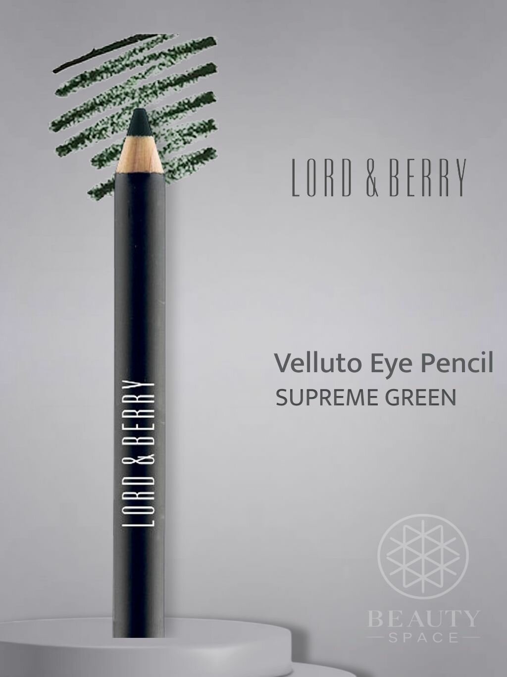 Lord & Berry Карандаш для глаз Velluto Eye Pencil (Supreme Green), 0.7g