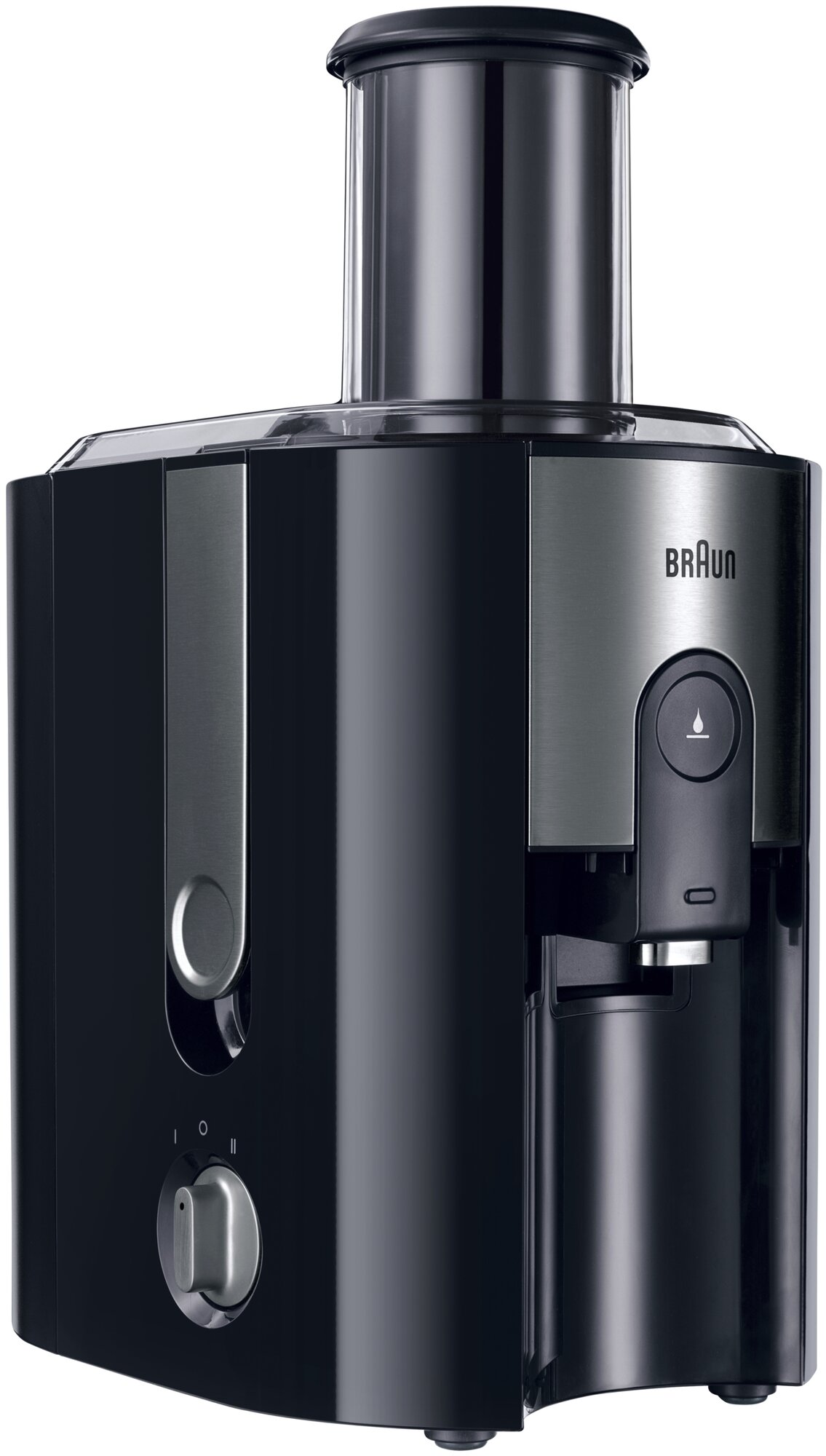 Соковыжималка Braun J500, центробежная, 900Вт, нержавеющая сталь