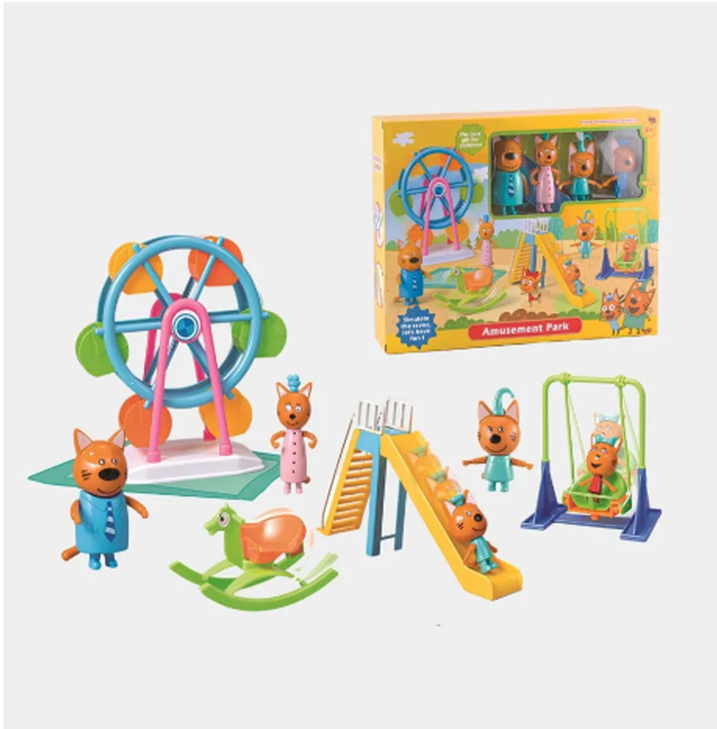 Набор игрушек Три кота герой любимого мультфильма идеальный подарок