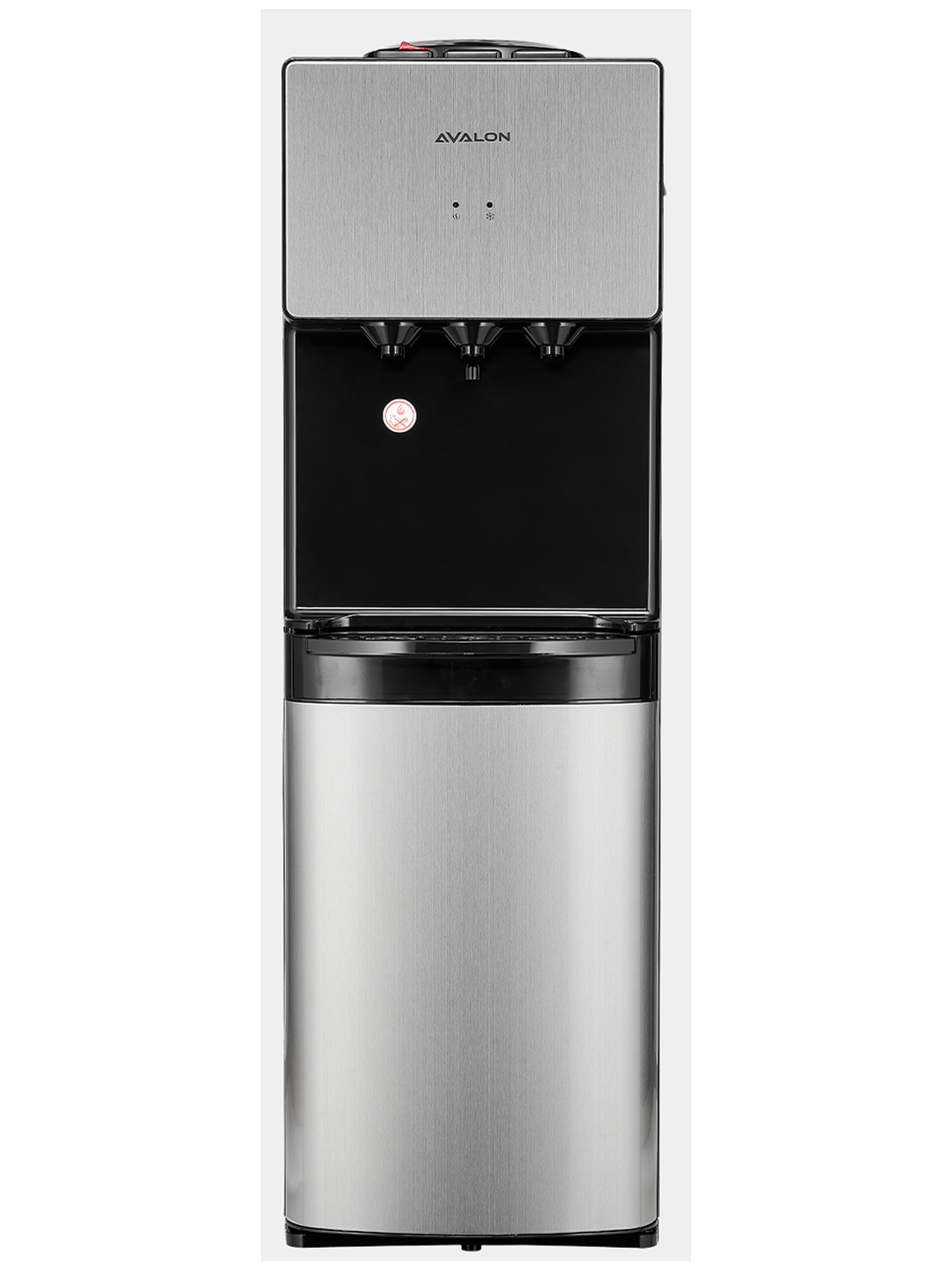Кулер для воды Avalon AVL-WK-1670 S, inox мощностью 420 Вт защита от ожогов (детский замок)