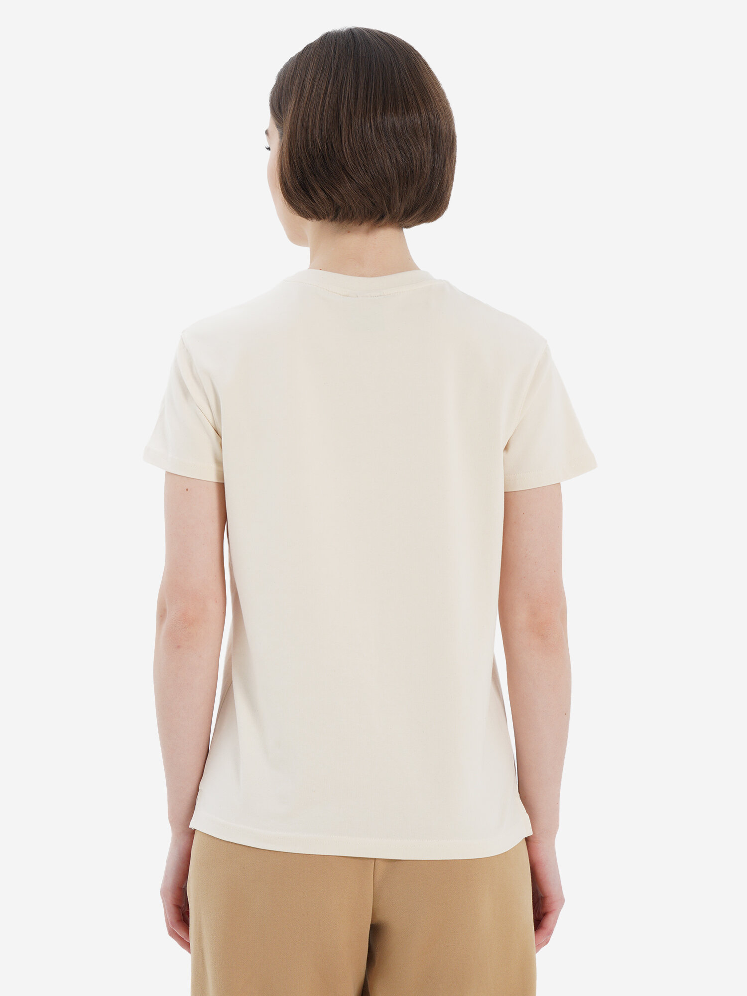 Футболка Robe di Kappa, размер 44, кремовый — фото 1