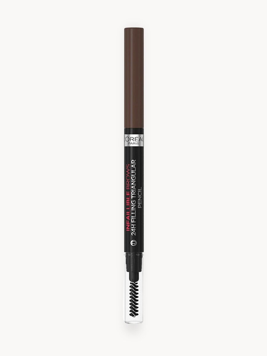 Карандаш для бровей автоматический `LOREAL` INFAILLIBLE BROWS 24H, тон 3.0 (Brunette)