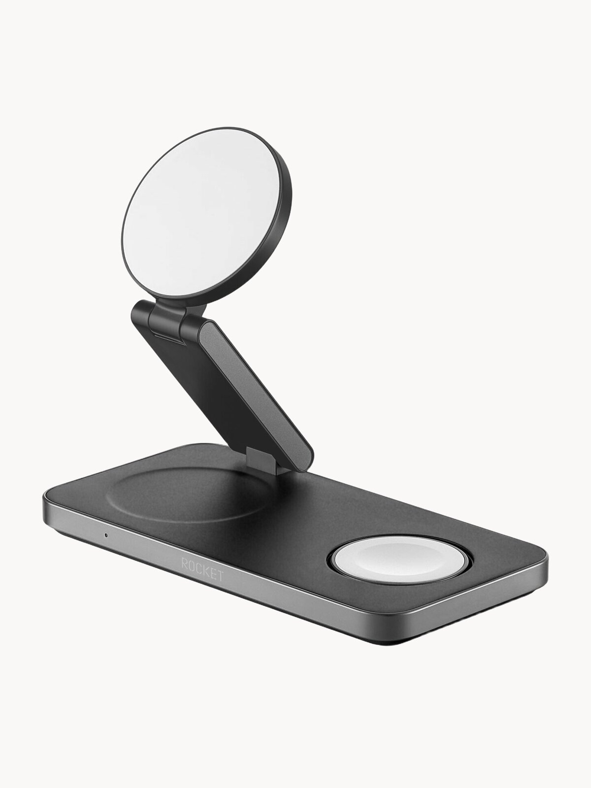 Беспроводная зарядка для iPhone 3 в 1 ROCKET Magic, Apple Watch совместимость, 23 Вт