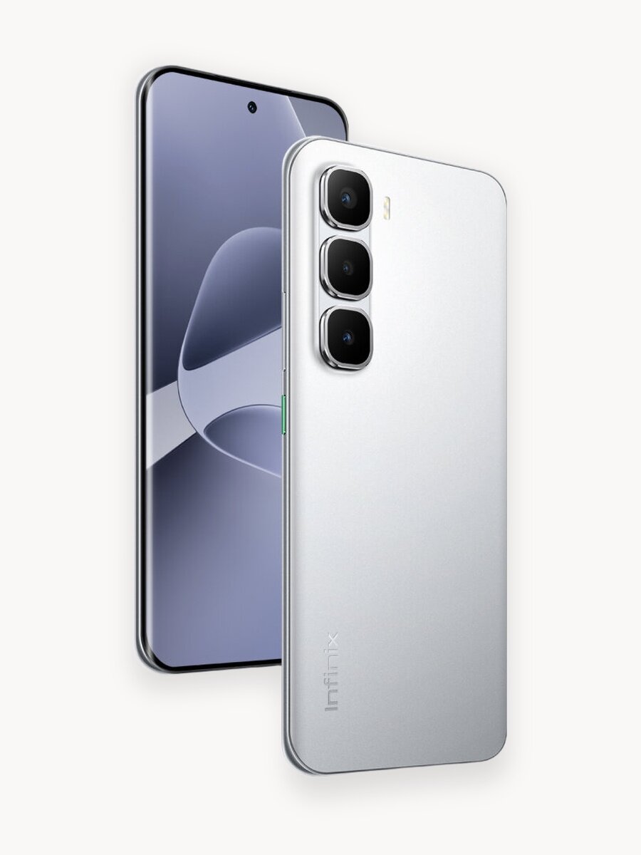 Смартфон INFINIX HOT 60 PRO+ X6886 8/256GB, серебристый