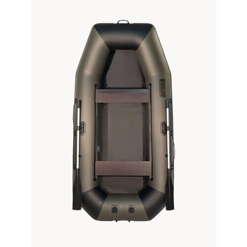 Лодка пвх Броня 300 М Classic Хаки для рыбалки и охоты, надувная