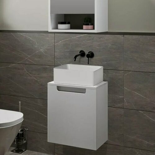 Изображение товара Тумба для комплекта Runo Бари Микра 40, белая