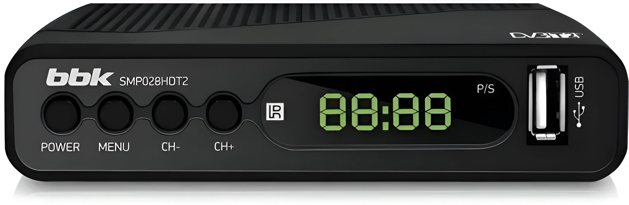 DVB T2 ресивер BBK SMP028HDT2  черный
