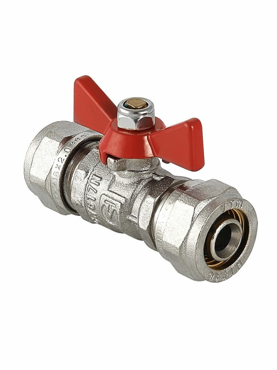 Кран шаровый 16х16 обжимное соединение VALTEC (VT.343. N.1616)