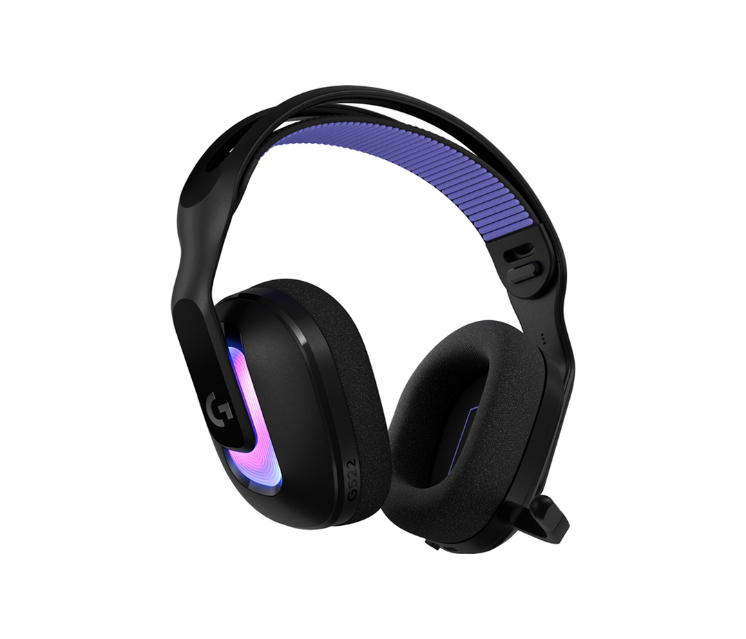 Игровые беспроводные наушники Logitech G522 LIGHTSPEED, 90 часов работы, черные, L981-001544
